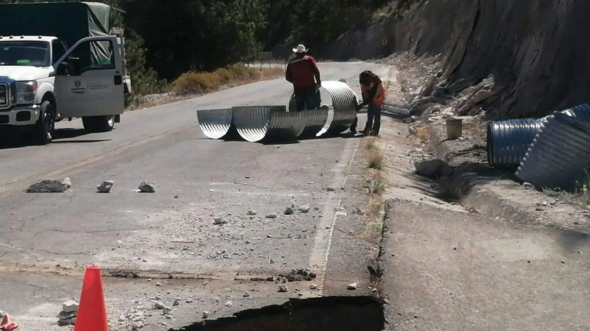 carretera reparación